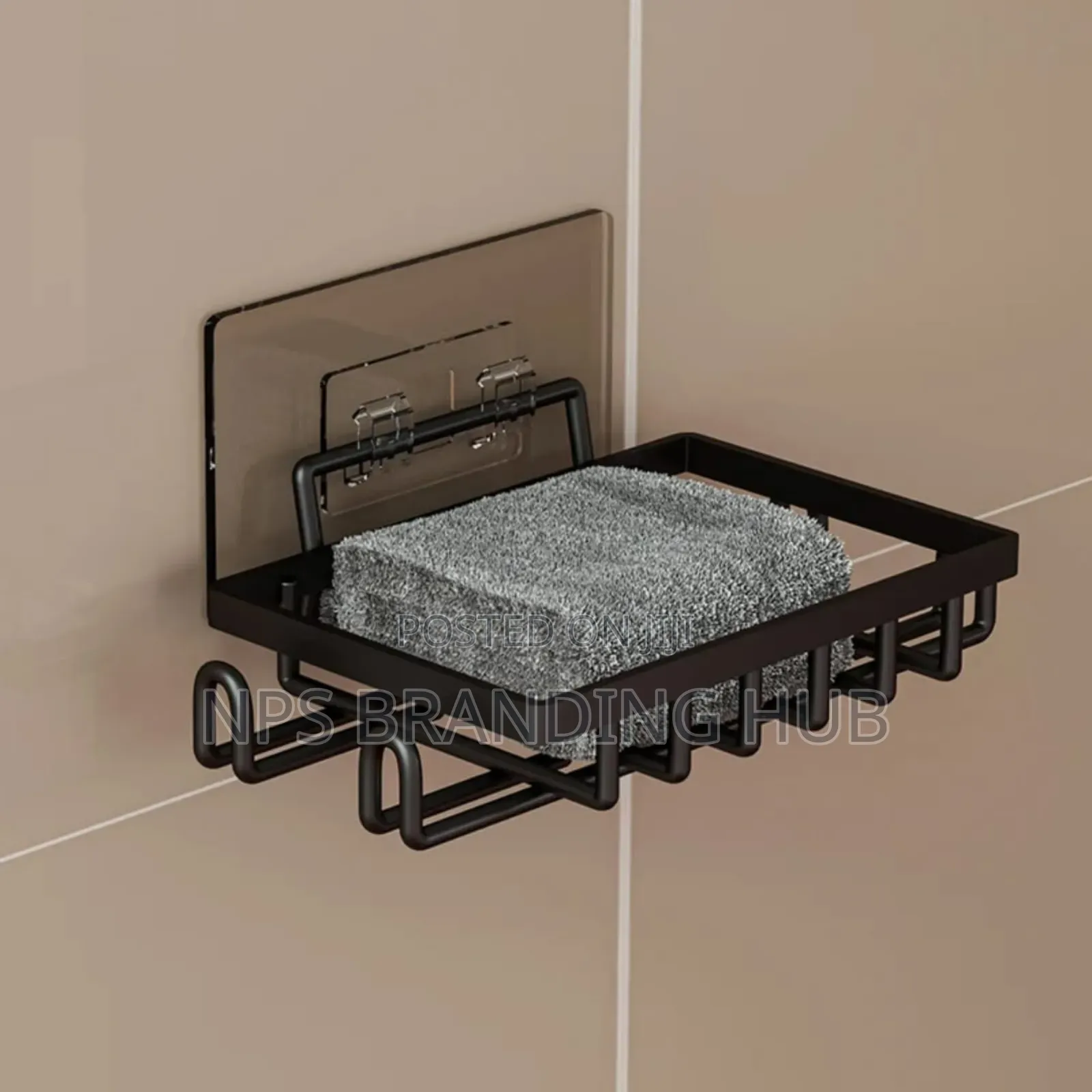 5pcs Set Rectangular Shower Caddy Shelf/Bathroom Organizer Eh