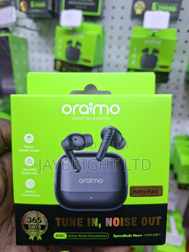 Oraimo Spacebuds Neo+ Anc Spatial Audio True Wireless Earphones - thumbnail 2