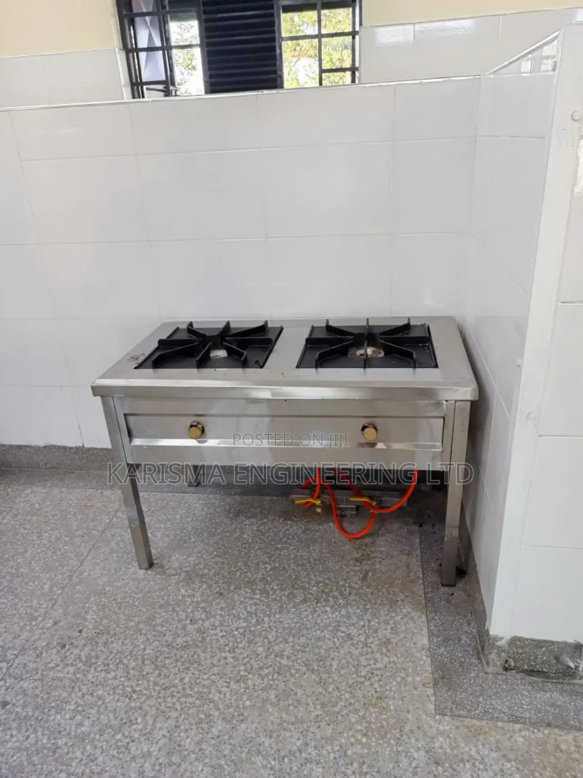 Stainless Steel 2 Burner