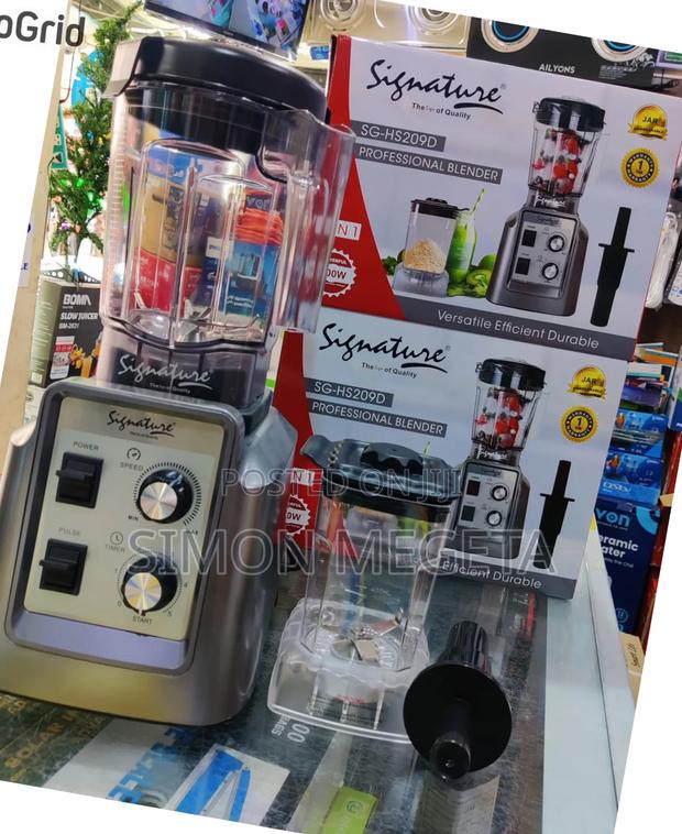 Signature Commercial Blender 2 in 1 With 2 Jars Sh209d
