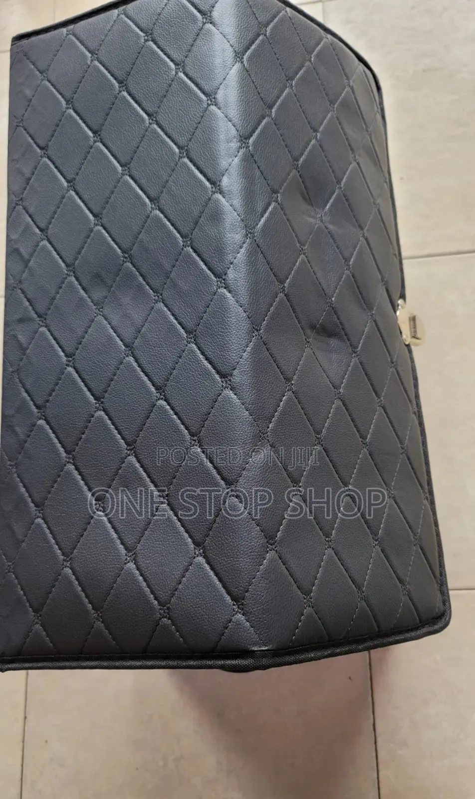 Car Pure Leather Boot Storage Containers