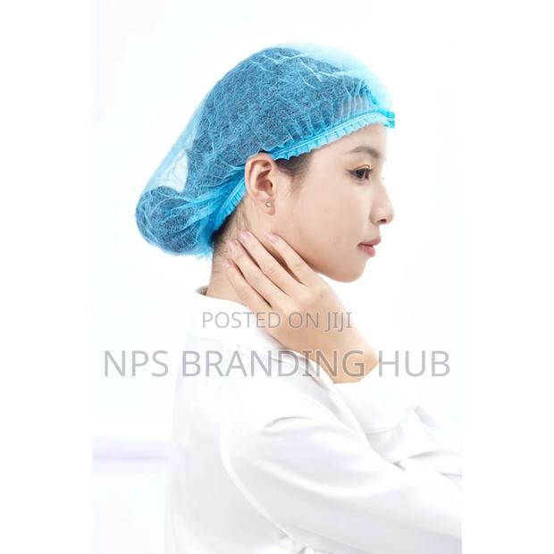 Kitchen Blue Hairnets Packed In 100s
