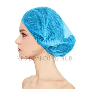 Nurse Blue Caps Packed In 100pieces