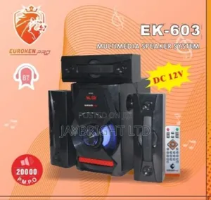 Euroken Ek-611 3.1 Channel High Quality Woofer System Pmpo 20000w