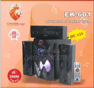 Euroken Ek-611 3.1 Channel High Quality Woofer System Pmpo 20000w