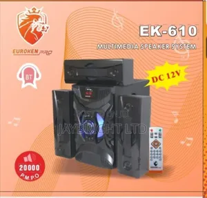 Euroken Ek-611 3.1 Channel High Quality Woofer System Pmpo 20000w