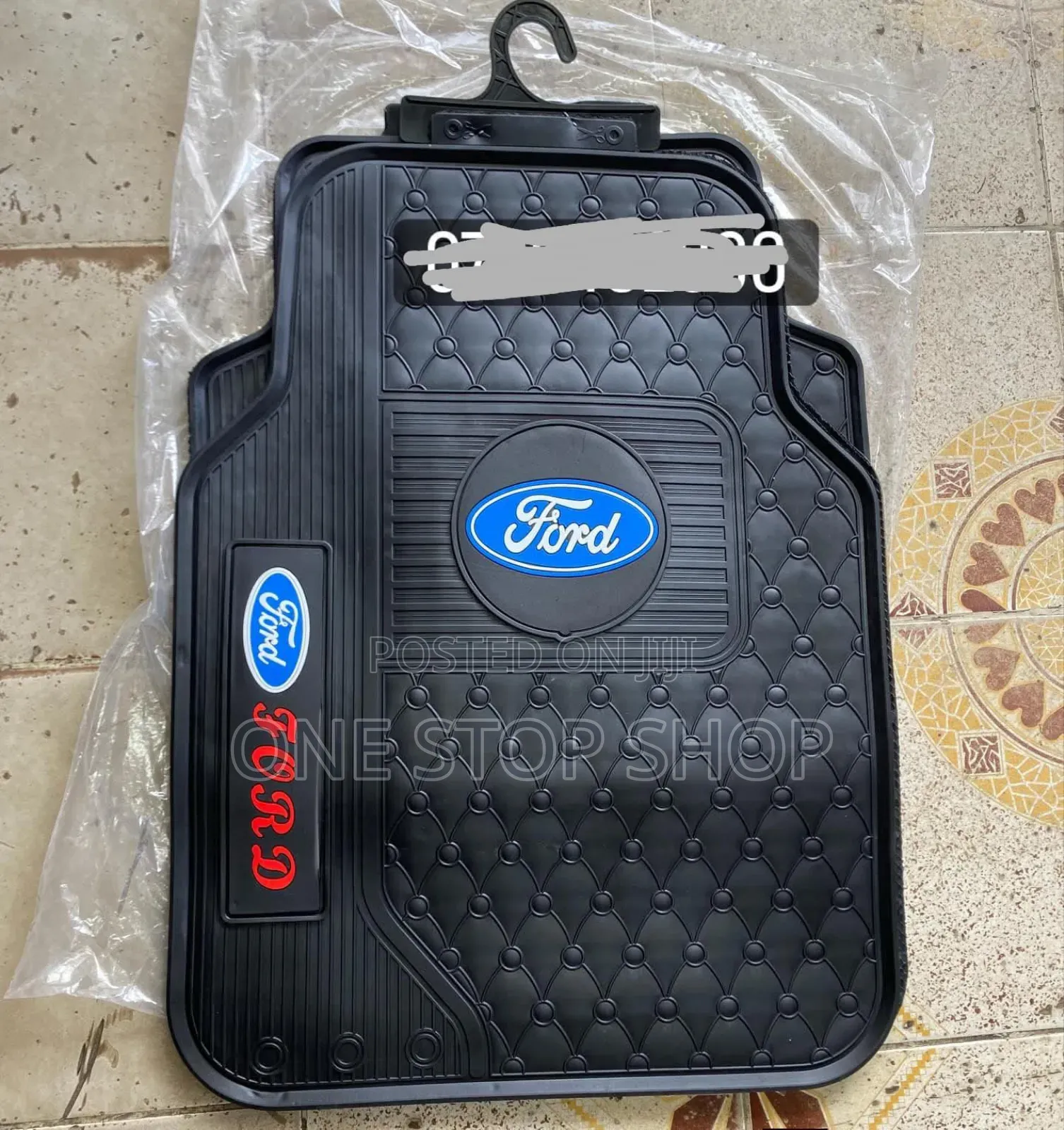 5pcs Ford All Weather Rubber Floor Mats