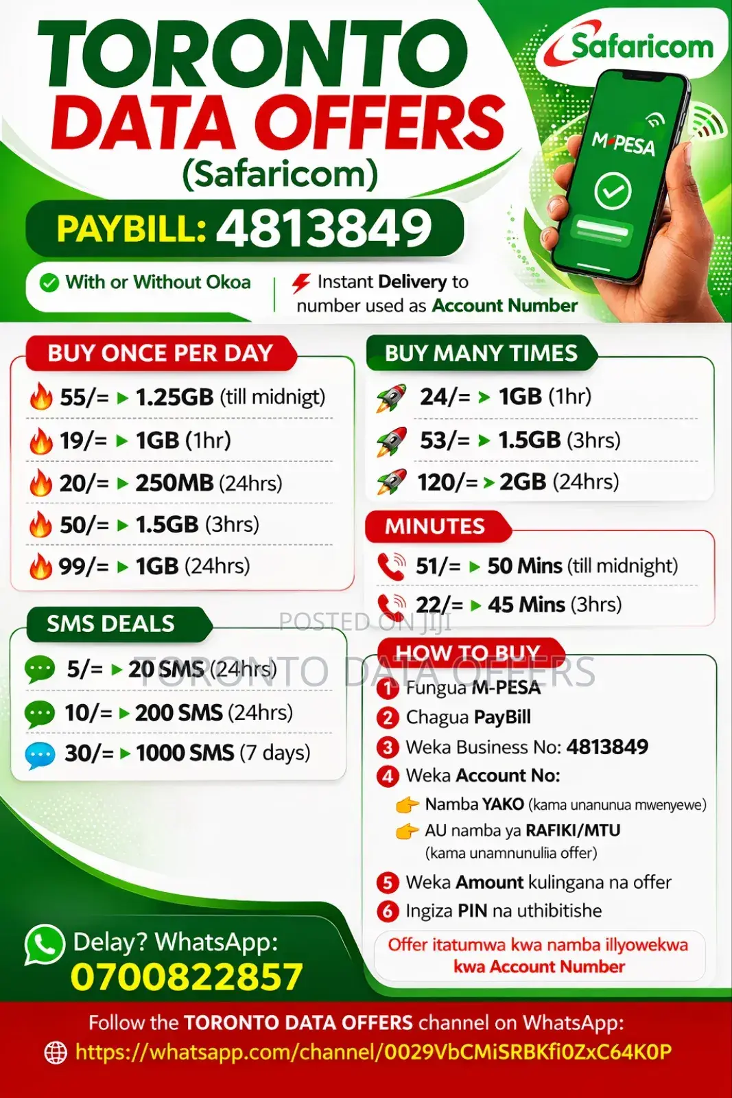 Buy Data With or Without Okoa Jahazi