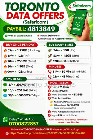 Buy Data With or Without Okoa Jahazi