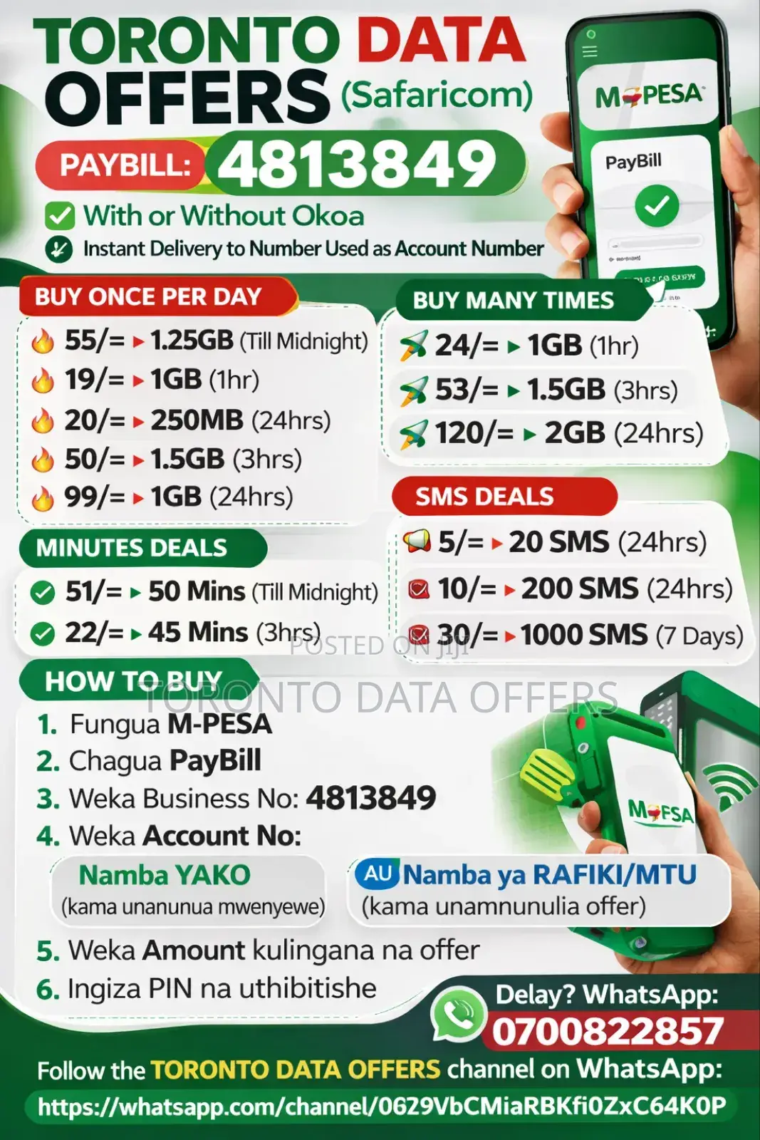 Buy Data With or Without Okoa Jahazi