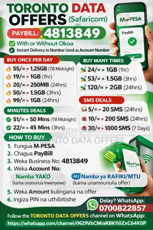Buy Data With or Without Okoa Jahazi