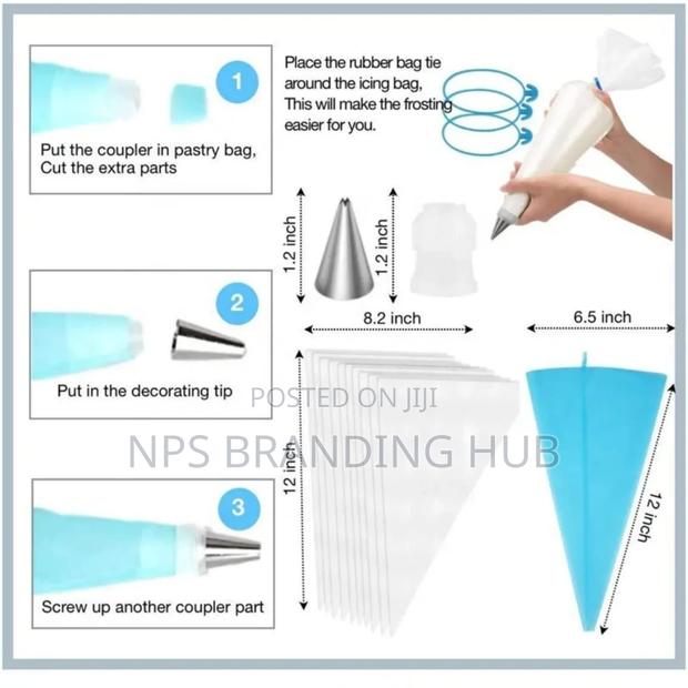 220pcs Cake Decorating Set Eh - thumbnail 2