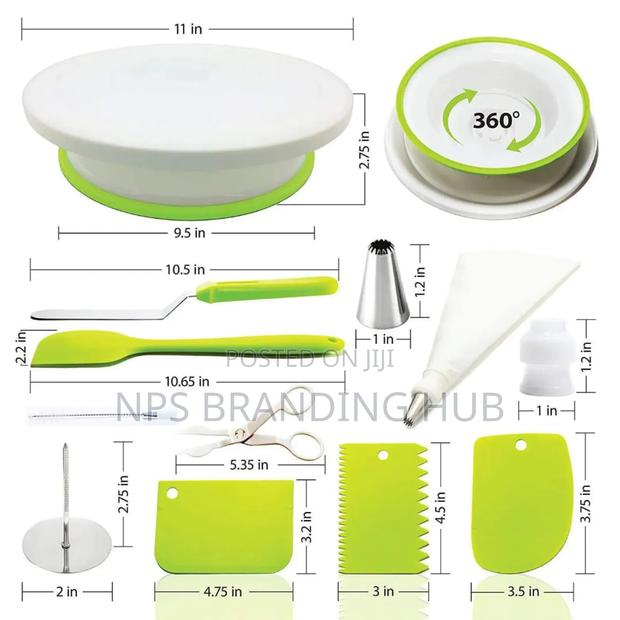 46pcs* Cake Decorating Set Eh - thumbnail 2
