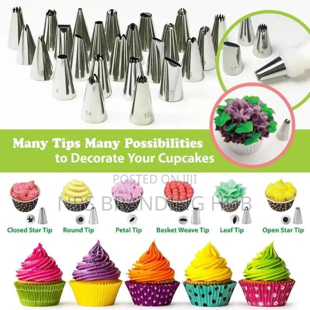 46pcs* Cake Decorating Set Eh - thumbnail 3