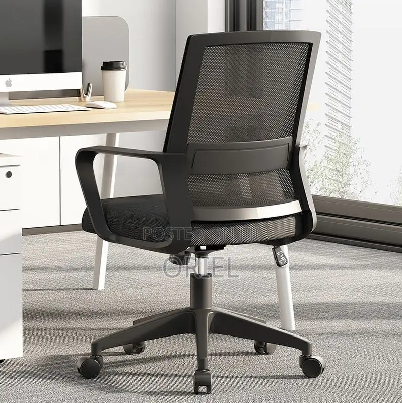 Medium Back Chairs: Breathable Mesh Swivel Desk Chair
