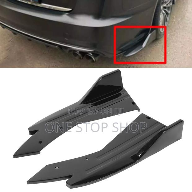 Sporty Styling Universal Rear Bumper Side Diffuser - thumbnail 2