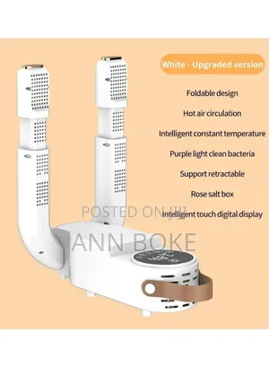 Ldable Electric Shoe Dryer Now Available