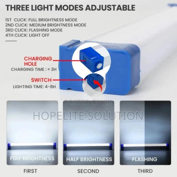 15cm Portable Led Rechargeable Tube Light - thumbnail 6