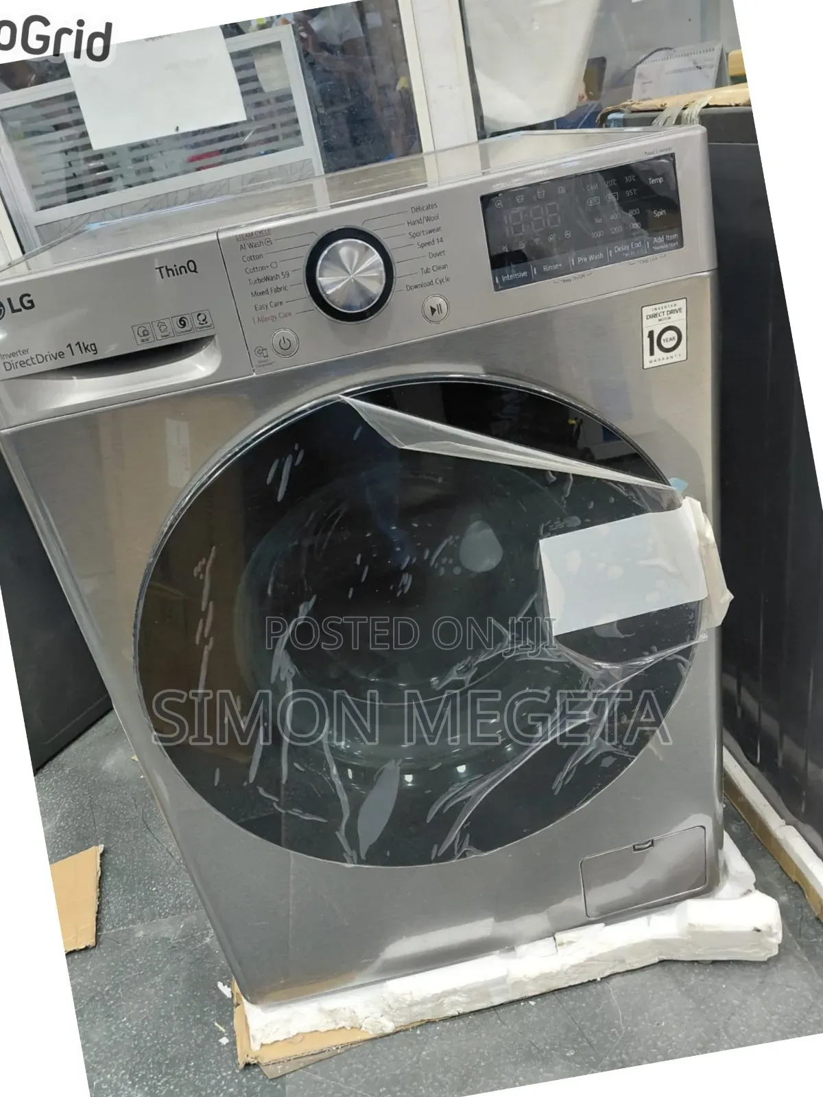 New Lg 11 Kg Wash and Spin