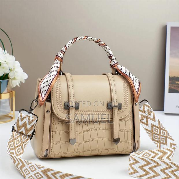 Stylish Scarfed Shoulder Bag - thumbnail 2