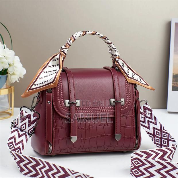 Stylish Scarfed Shoulder Bag - thumbnail 5