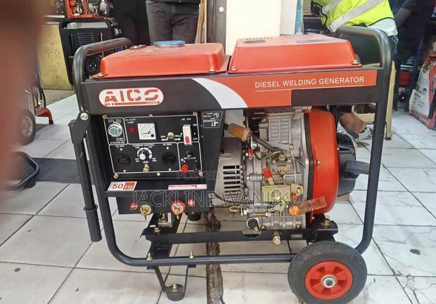 Brand New 10kva Welding Generator Aico Brand Key Start Soundproof