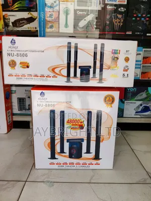Nunix Speaker, Home Theatre System Deluxe Nu-8806 5.1