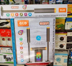 GLD G2301 3.1 Channel Tall Boy Powerful Bass Multimedia Sound