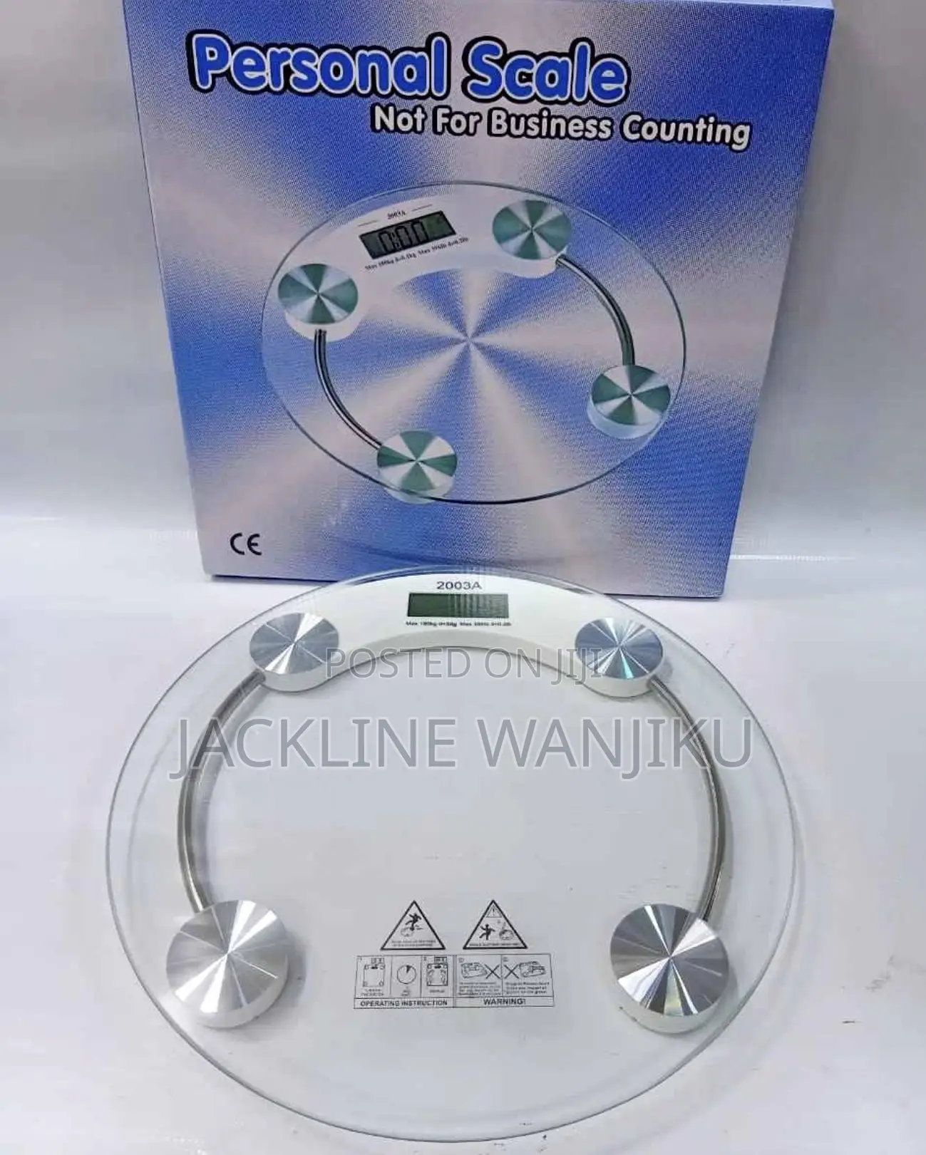 Bathroom Scale 180kgs / Personal Scale Digital/ Weighing Scale