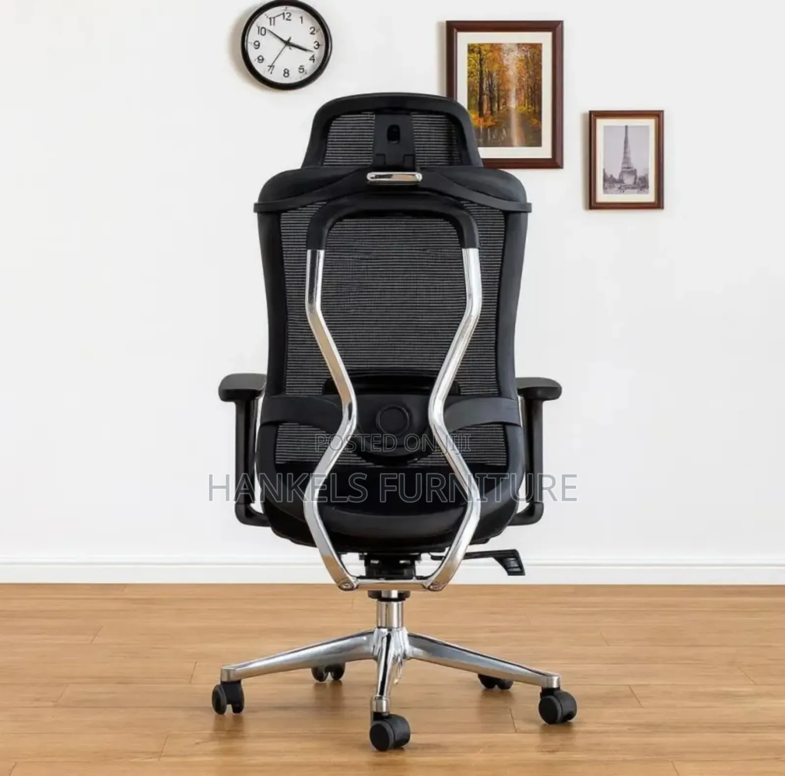 Adjustable Lumbar Support Ergonomic Office Chair