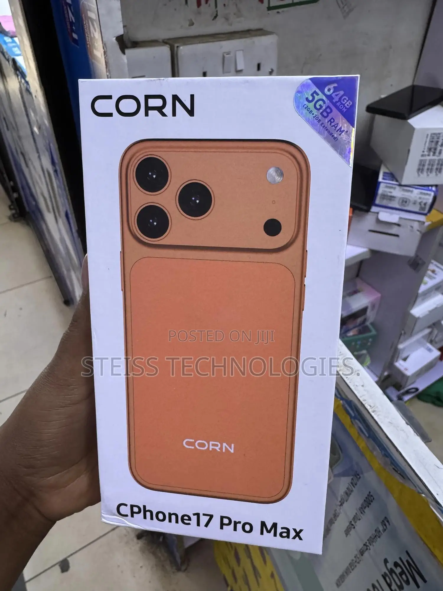 New Mobile Phone 64 GB Orange