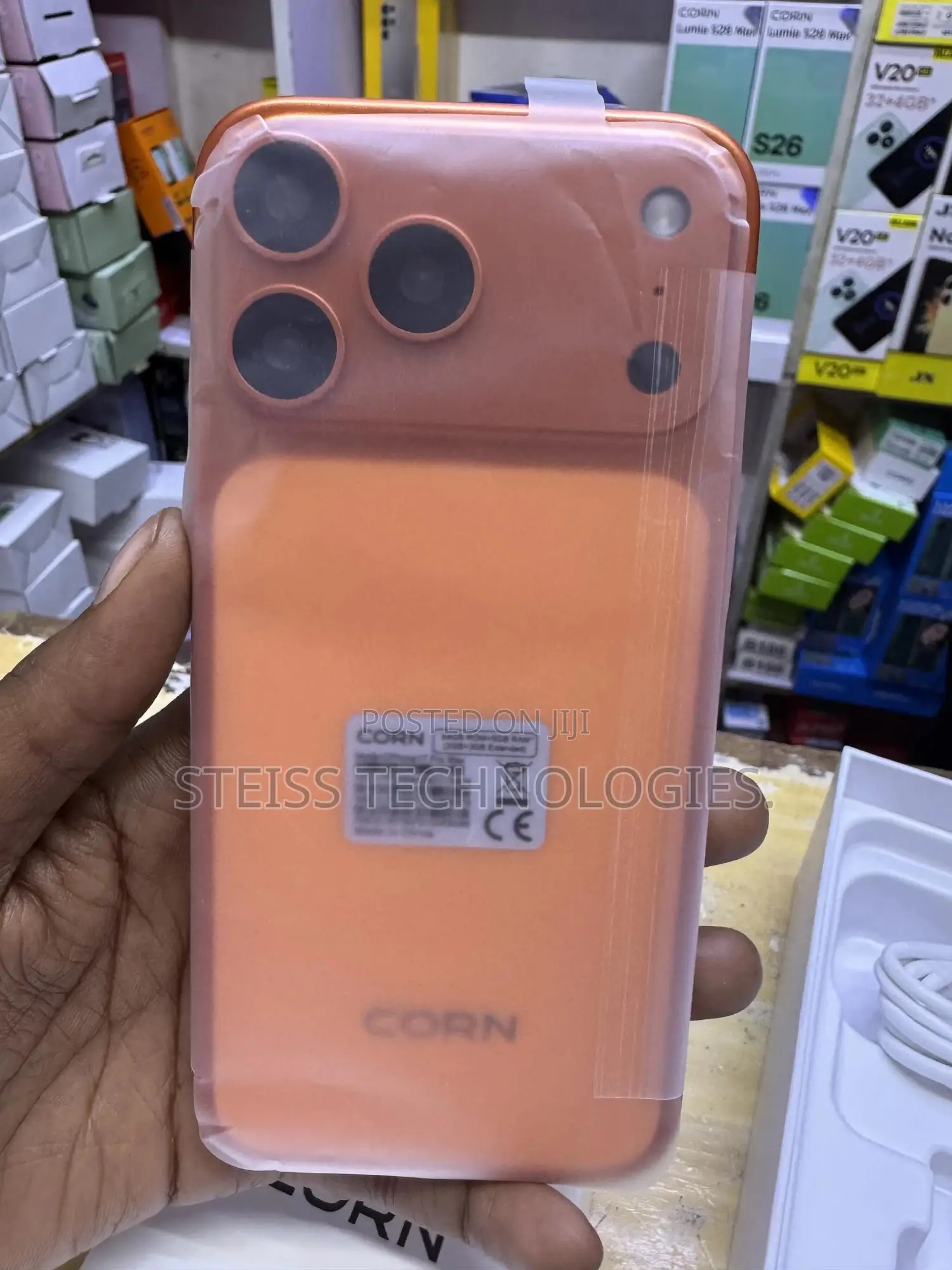 New Mobile Phone 64 GB Orange
