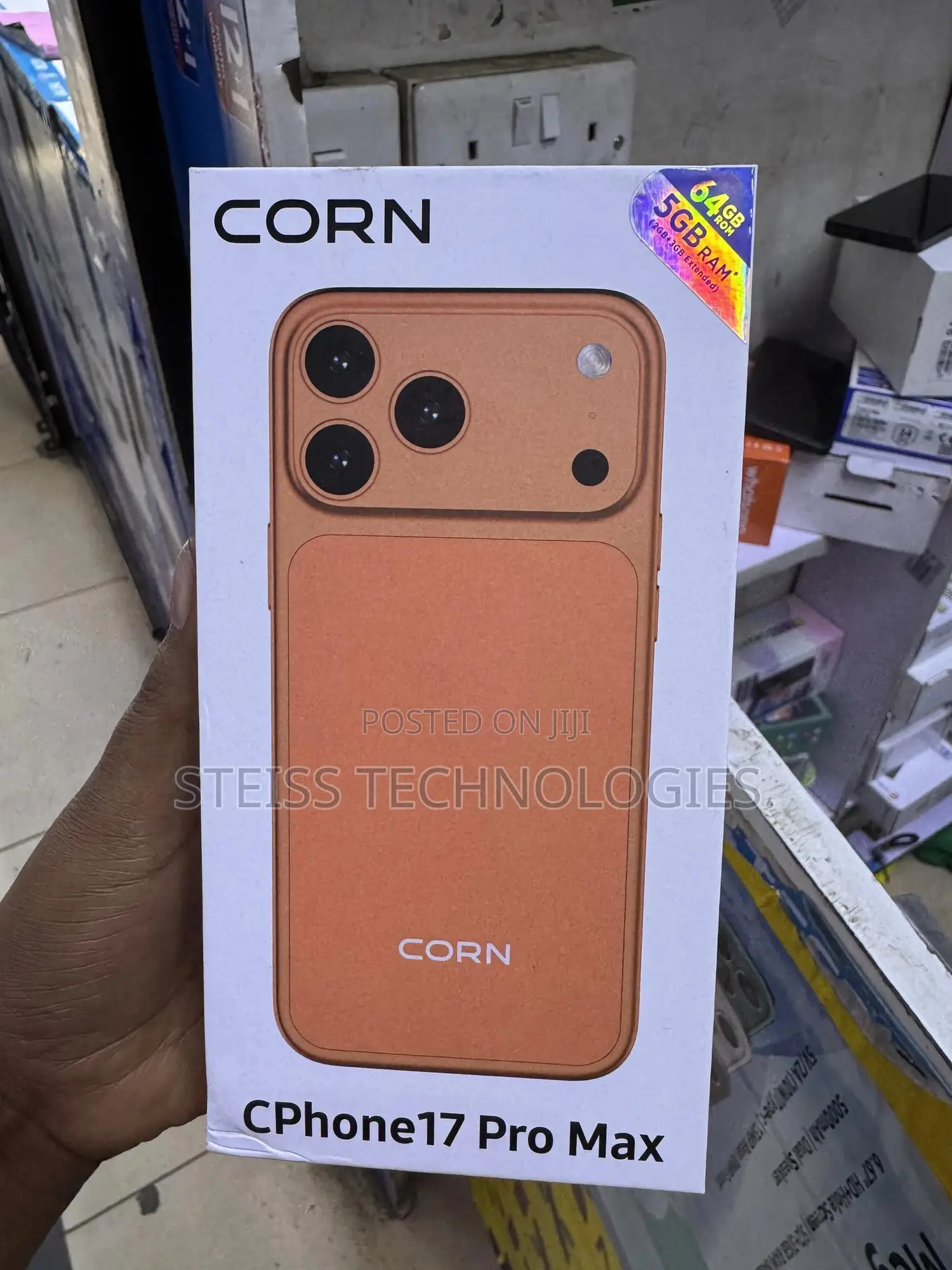 New Mobile Phone 64 GB Orange