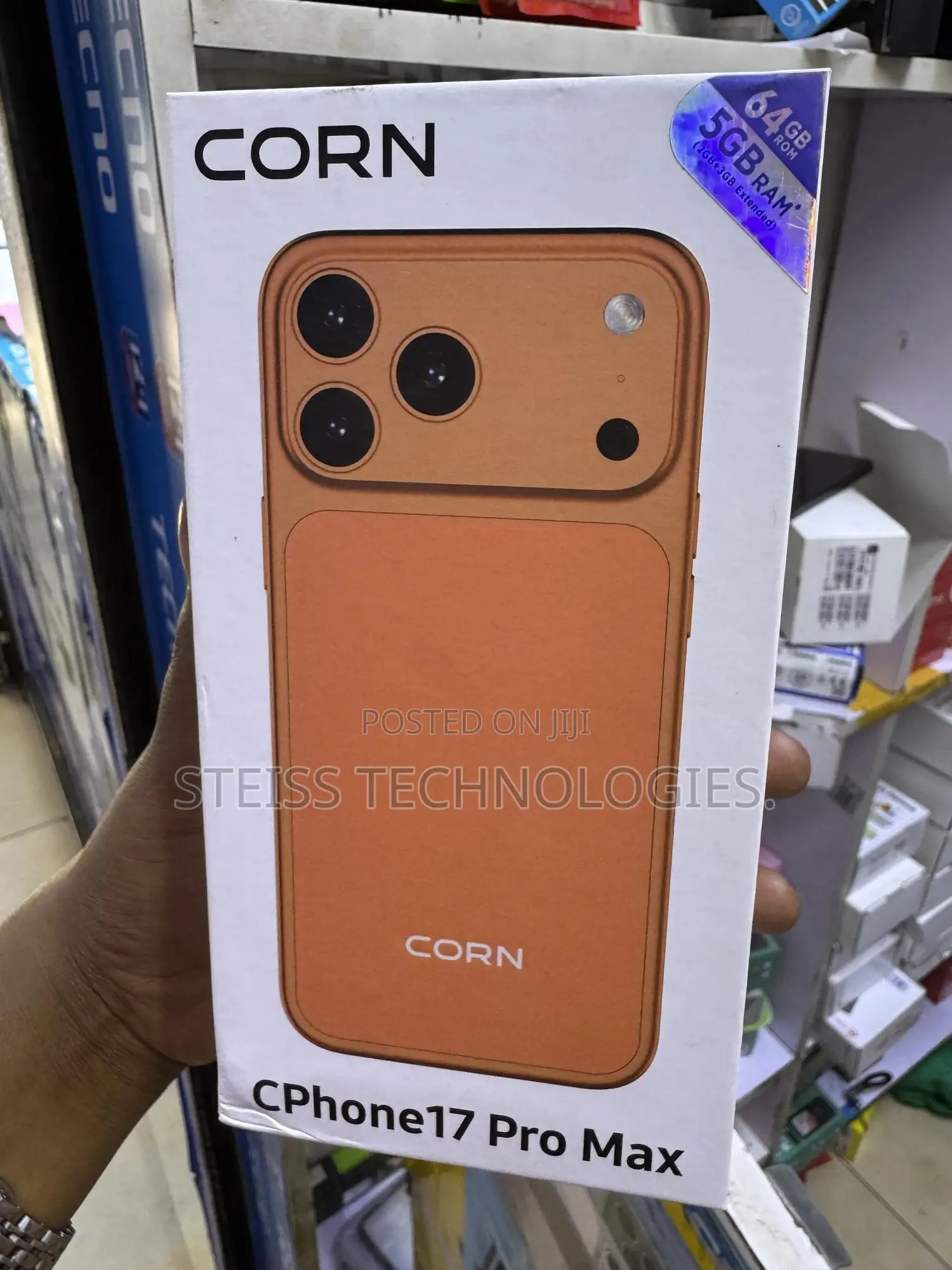 New Mobile Phone 64 GB Orange