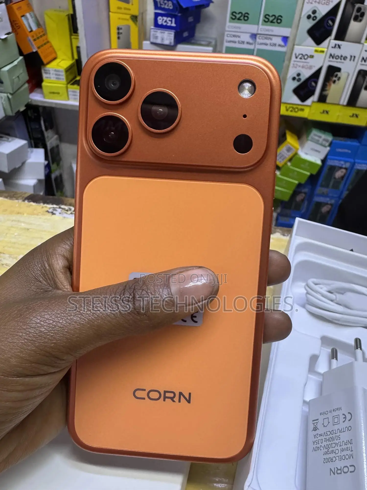 New Mobile Phone 64 GB Orange