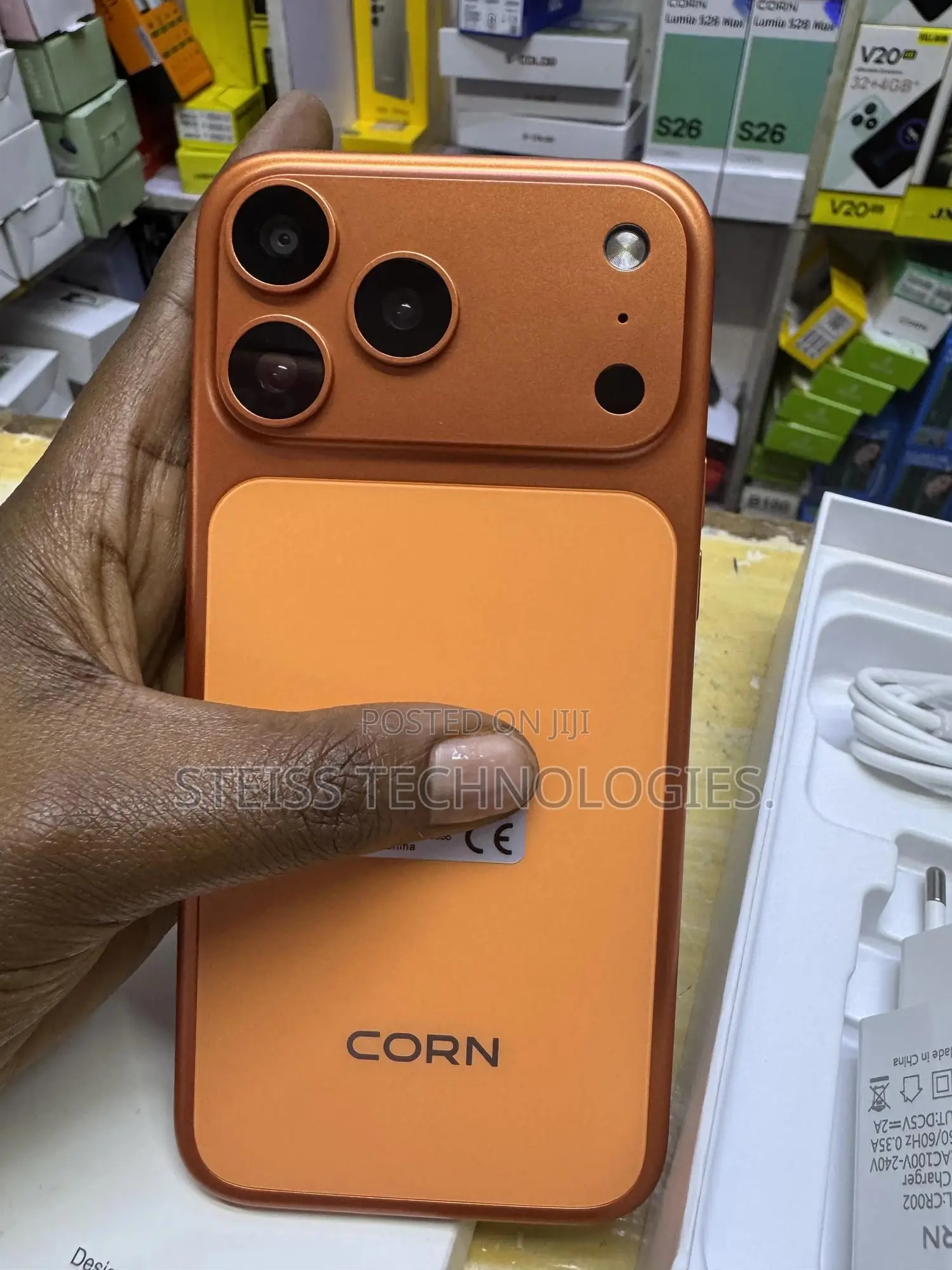 New Mobile Phone 64 GB Orange