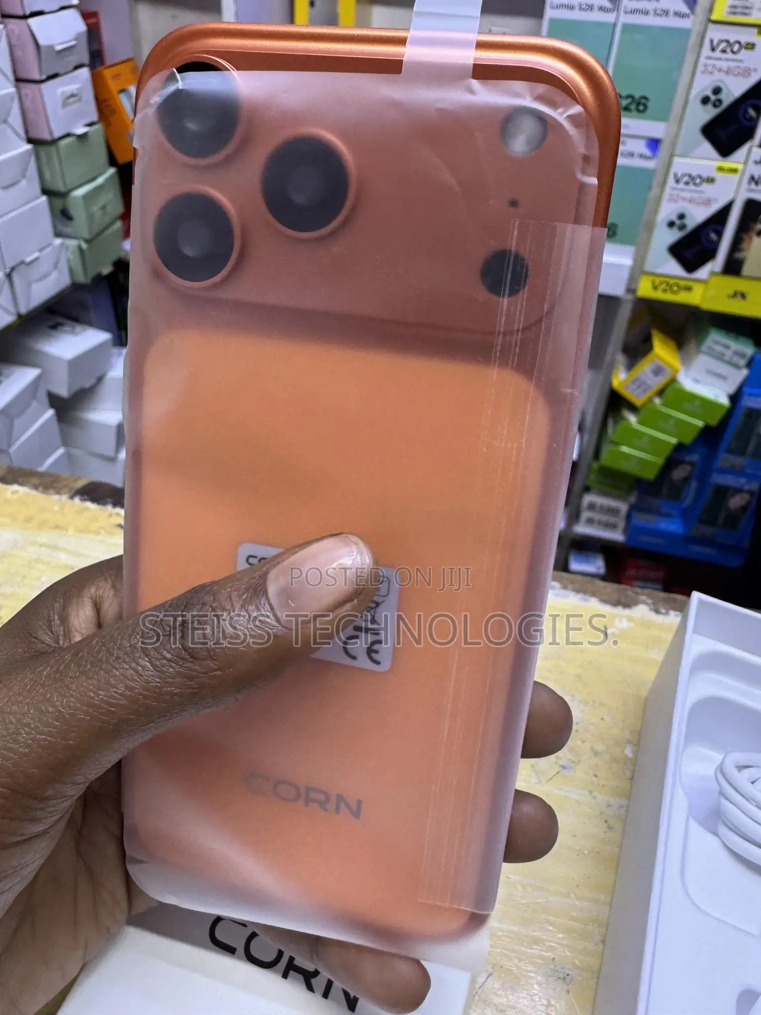 New Mobile Phone 64 GB Orange