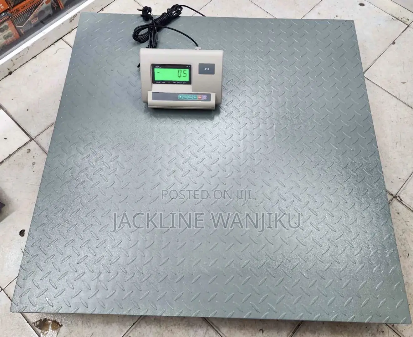 New Commercial 1 Tonne Weighing Scale/ 1 Tonne Weighing Scale 1m By 1m