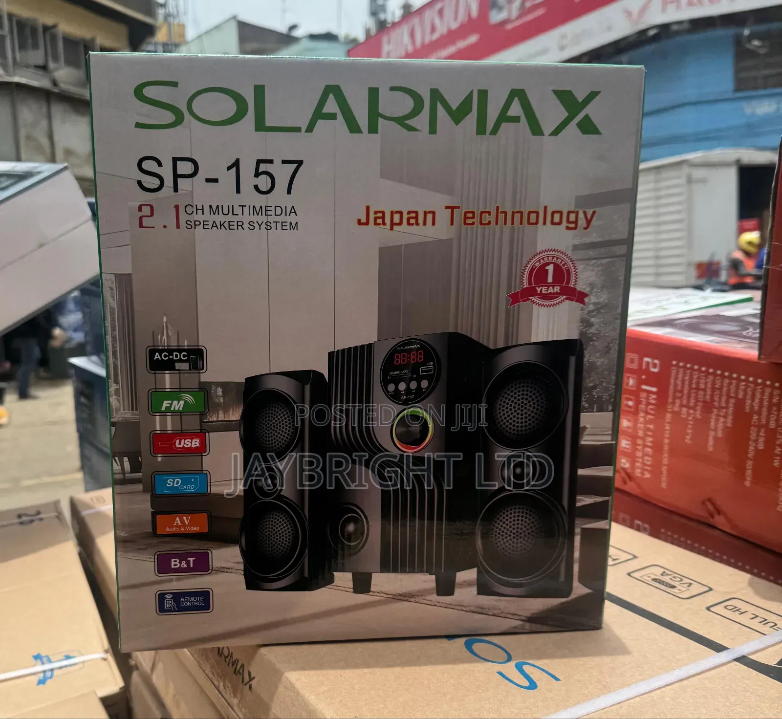 Solarmax Sp-157 2.1ch Multimedia Speaker System