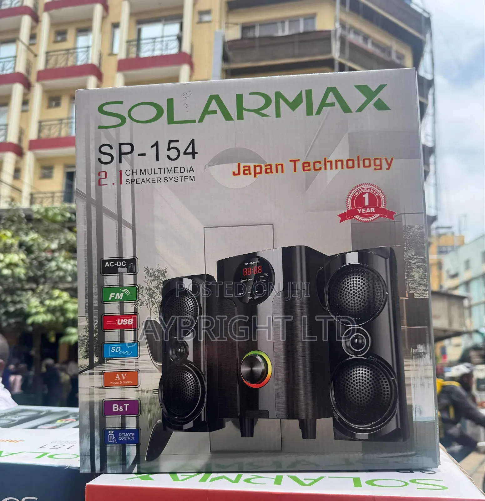 Solarmax Sp-157 2.1ch Multimedia Speaker System