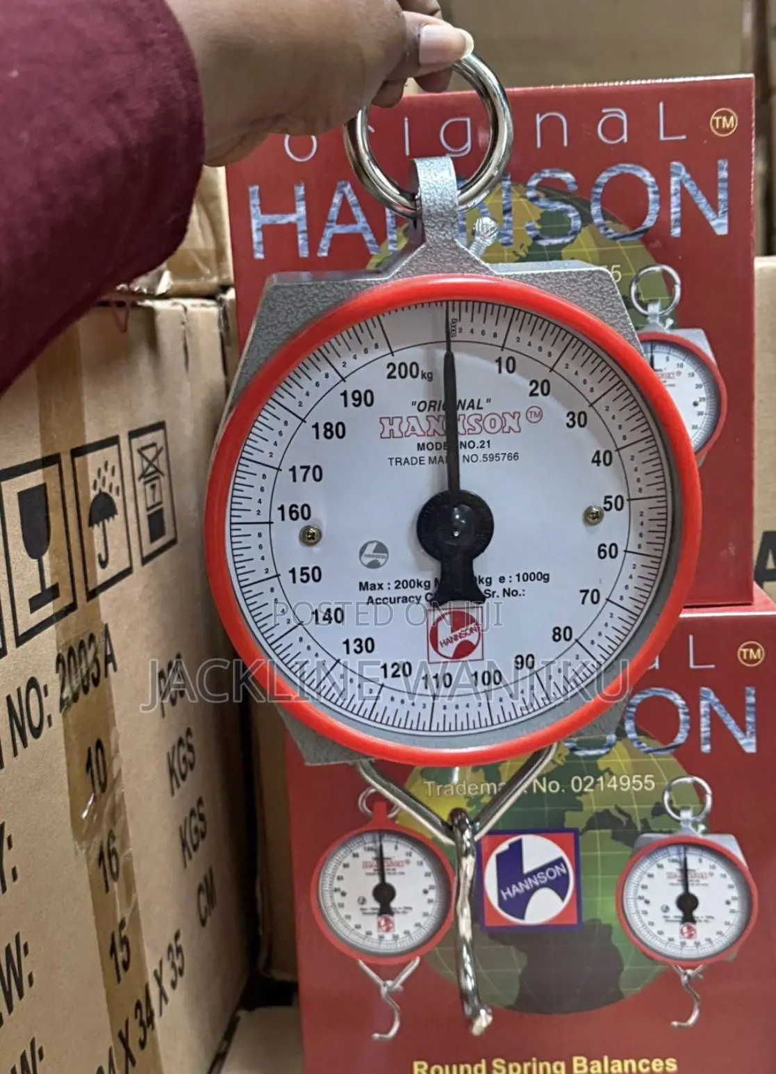 Hanson Weighing Scale 200kgs / Analogue Weighing Scale