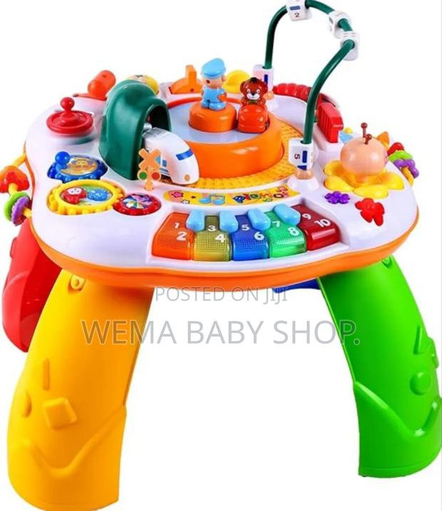 Goodway Musical Railway Learning Table - main view