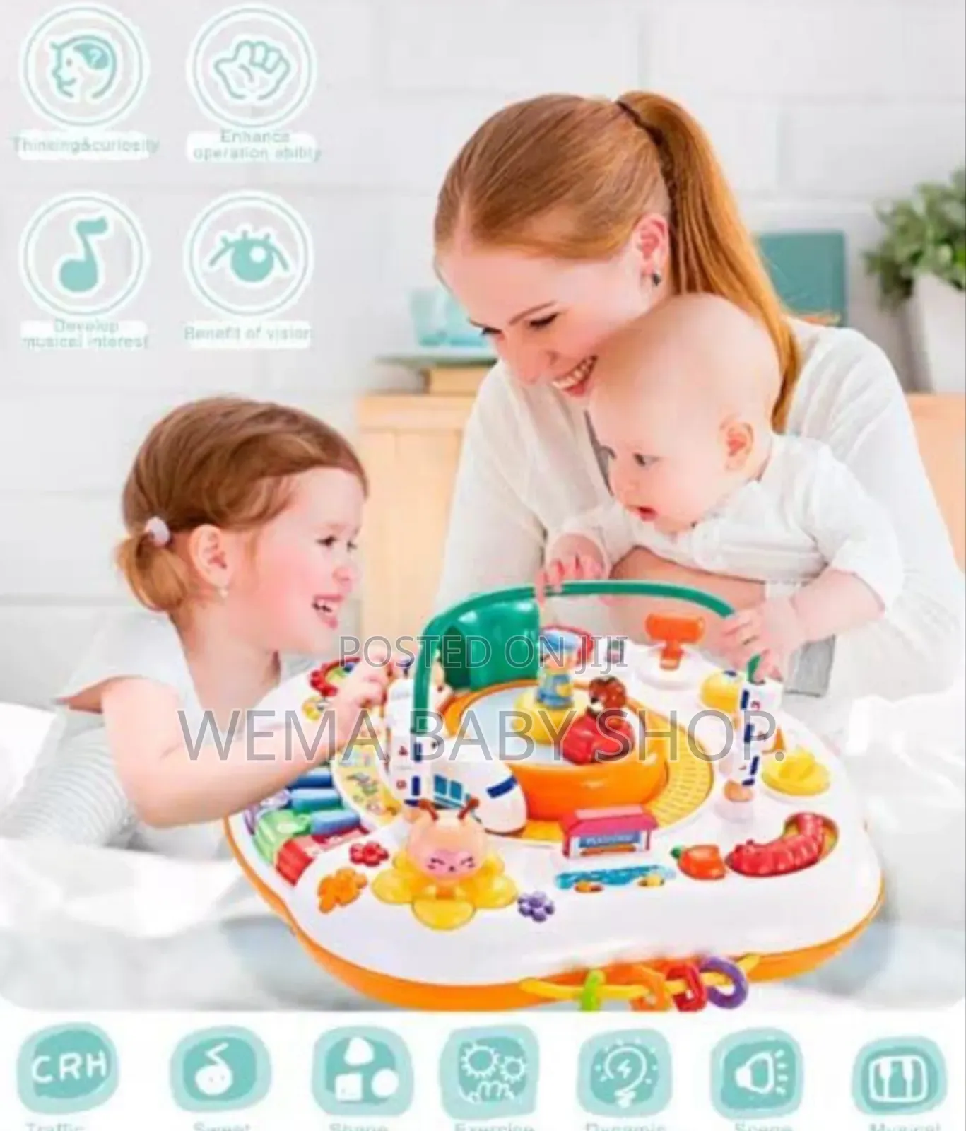 Goodway Musical Railway Learning Table