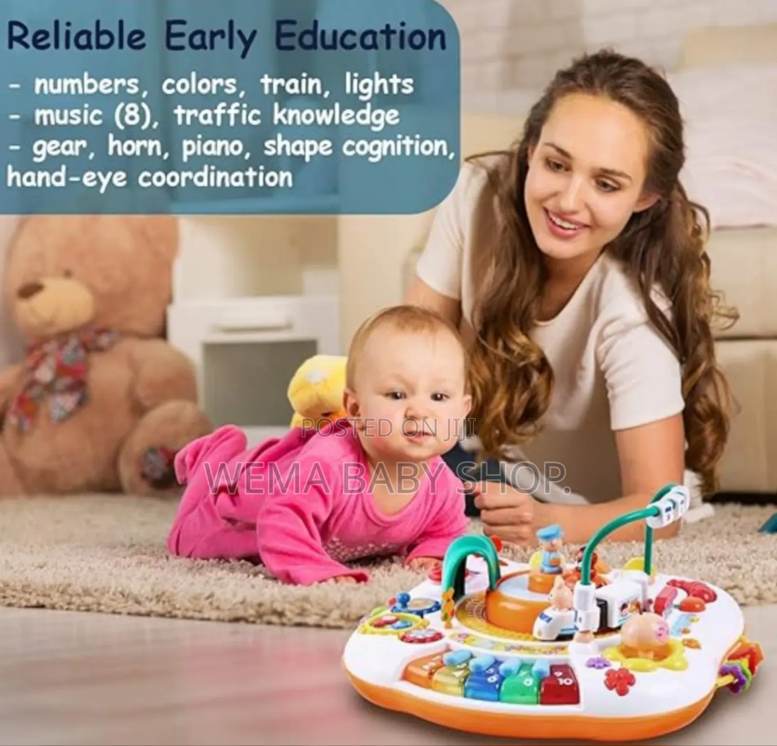 Goodway Musical Railway Learning Table