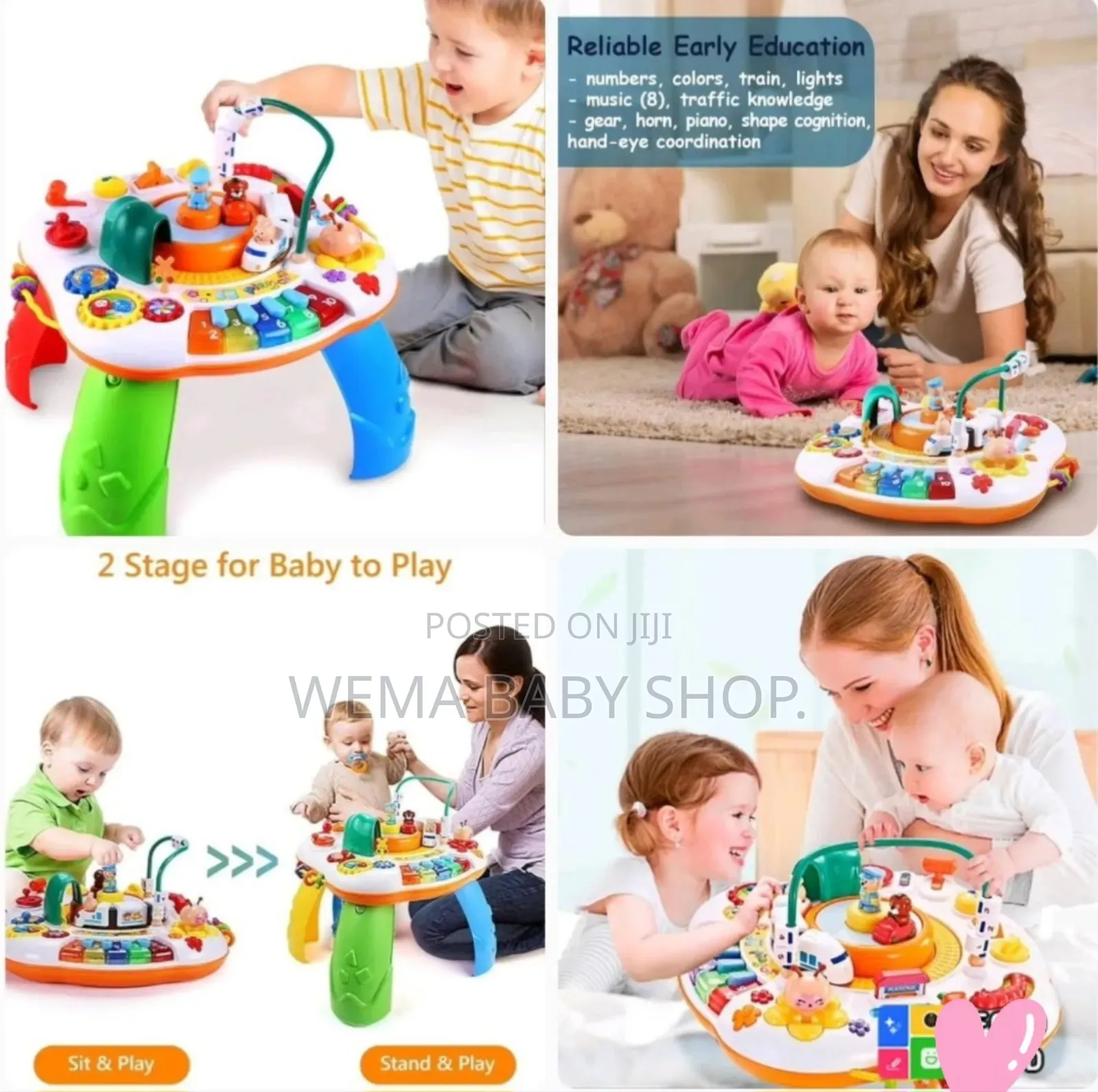 Goodway Musical Railway Learning Table