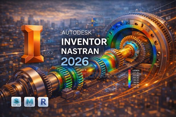 Autodesk Inventor Nastran 2026 - main view