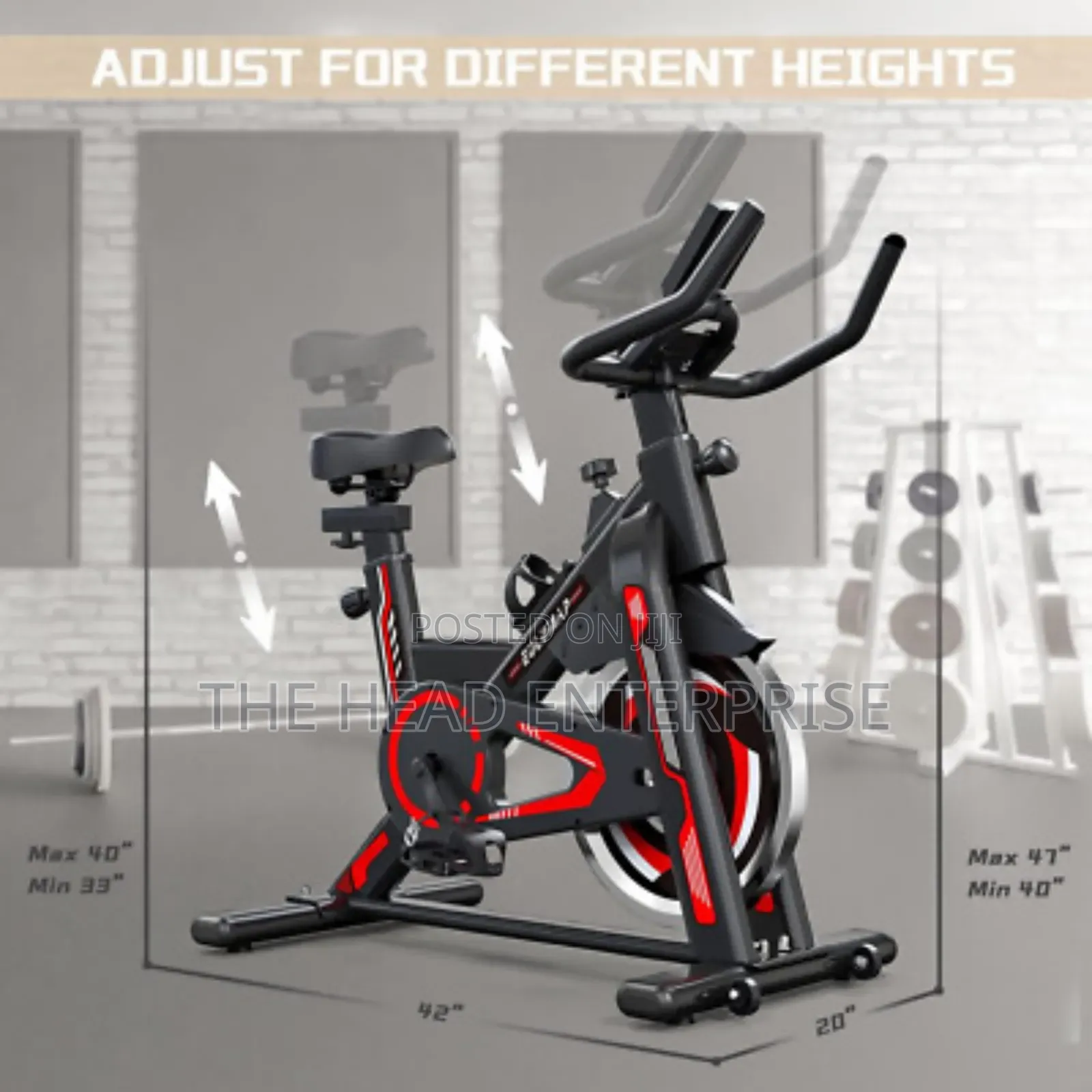 Generic Home Gym Fitness Exercise Bike