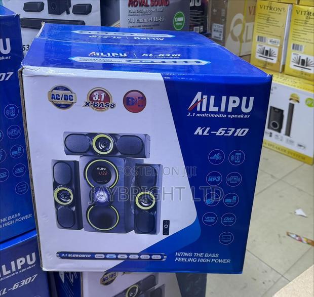 3.1 Channel Multimedia Speaker System With High-Power Woofer