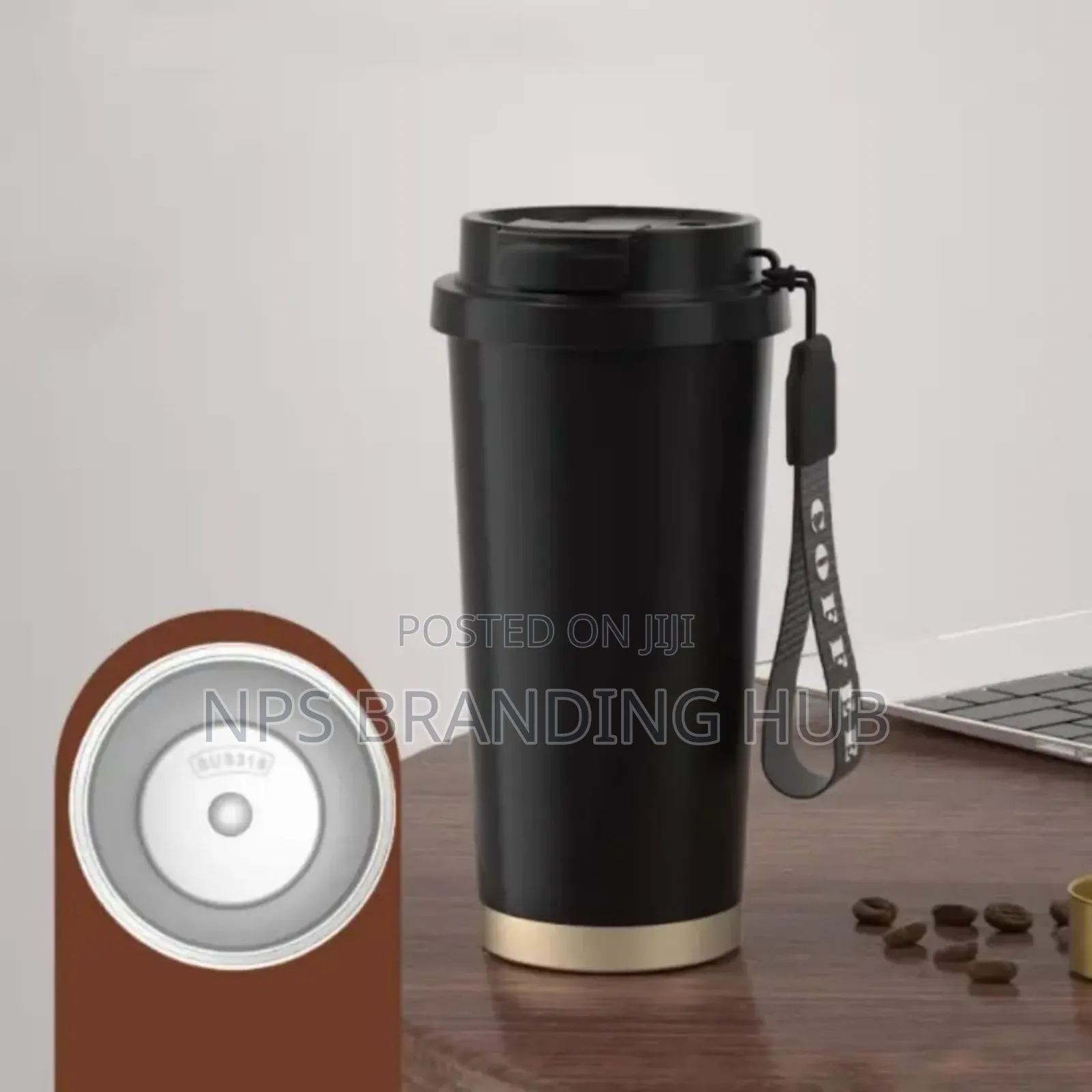 500ml Stainless Steel Insulated Vacuum Cup Eh