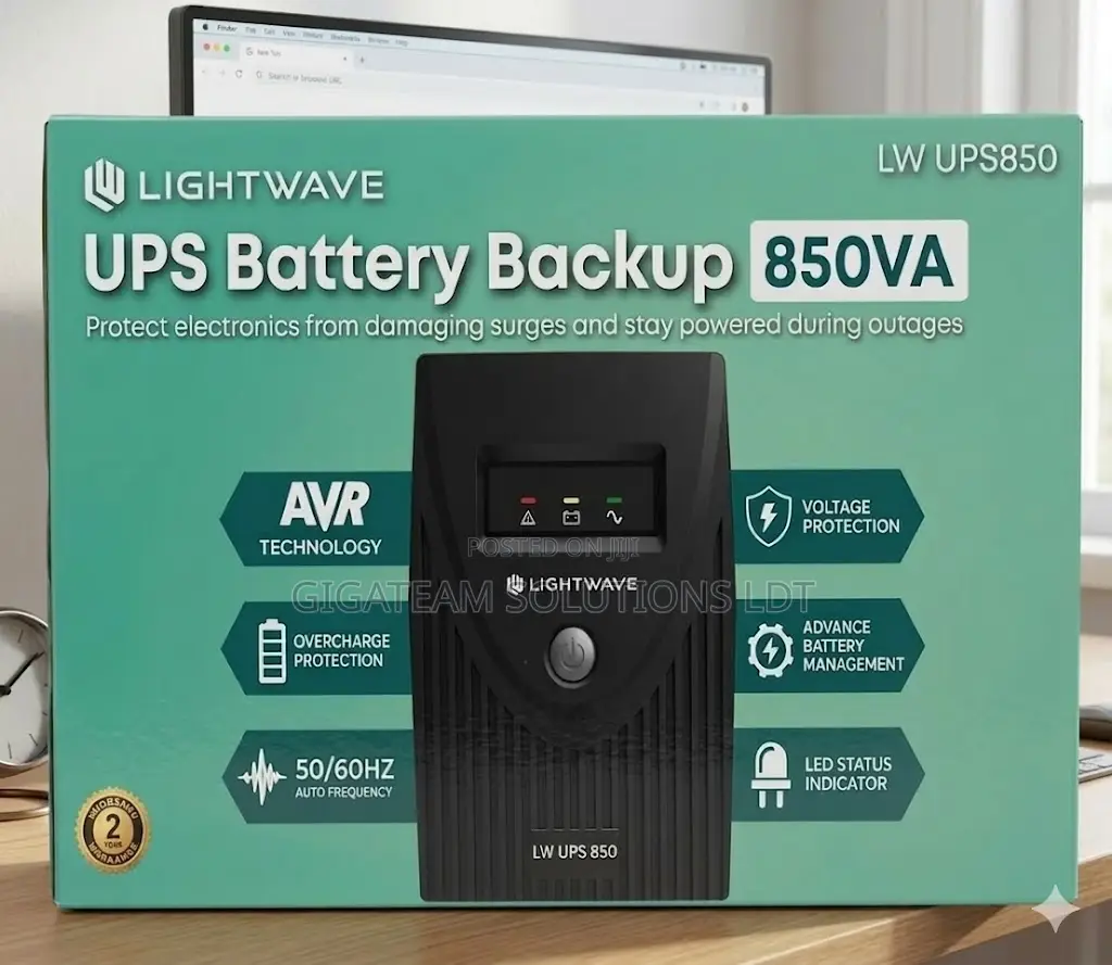 Lightwave Lw 850va 3 Pin Ups Lw Ups850
